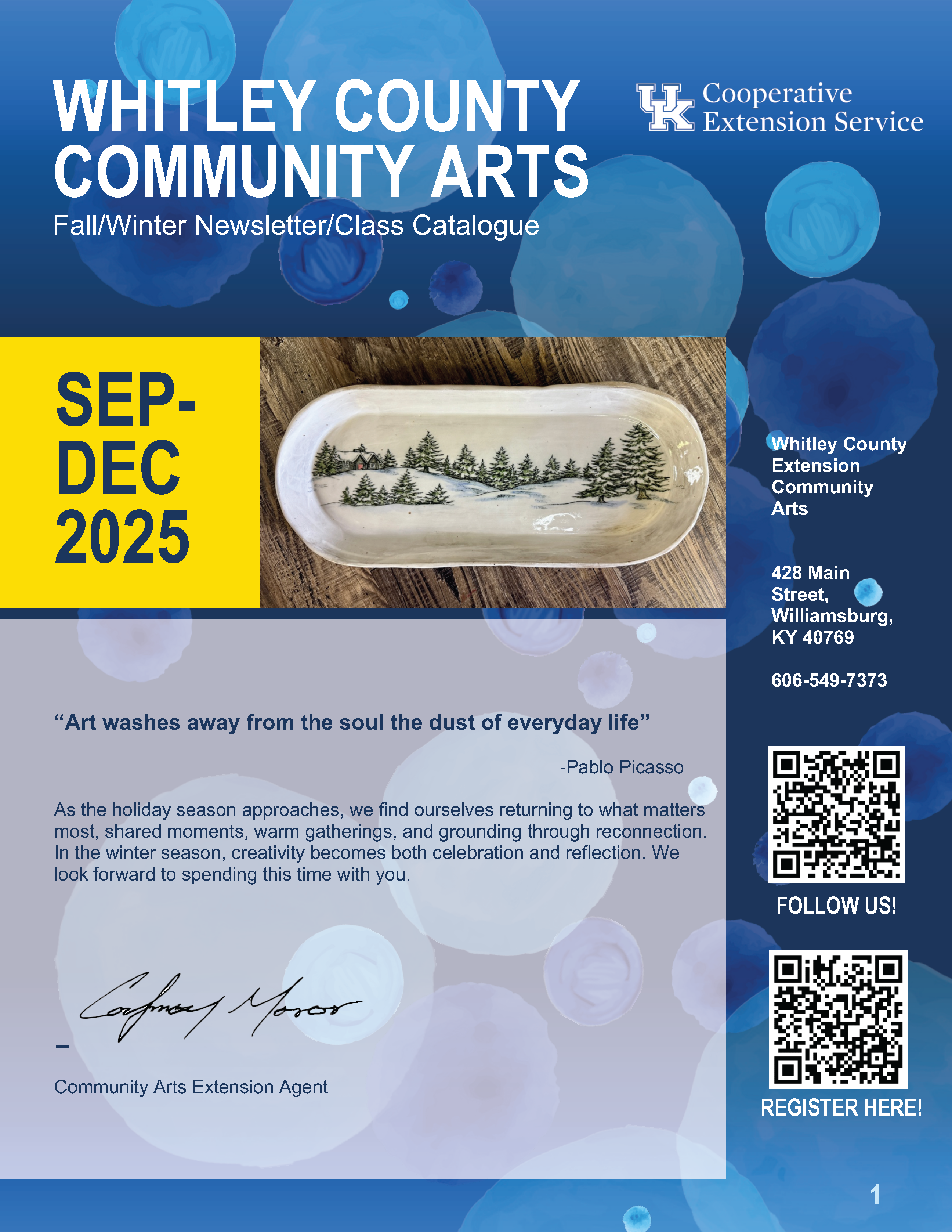 Community Arts Cover Page