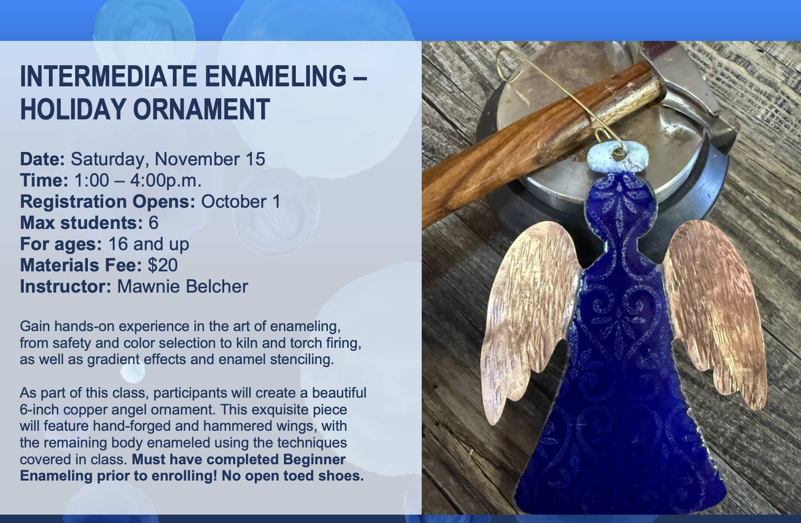Holiday Ornament Flier