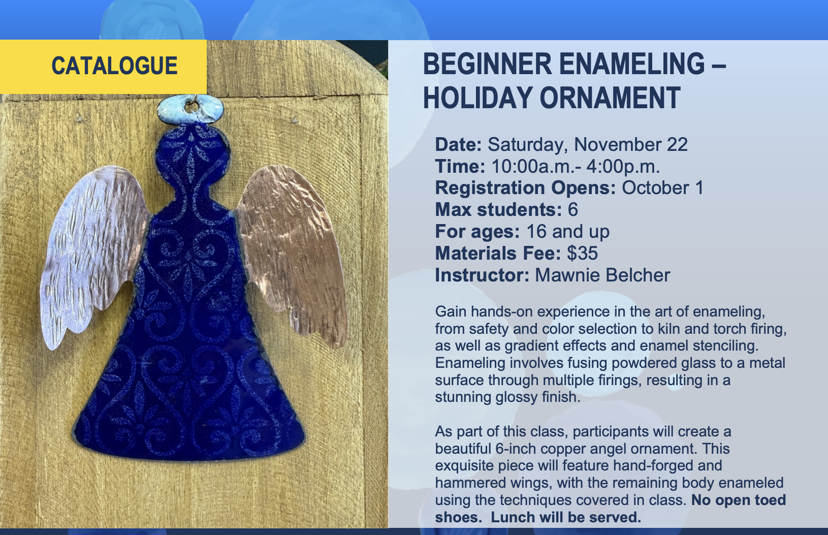 Holiday Ornament Flier